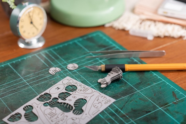 Wzory haftów na papierze